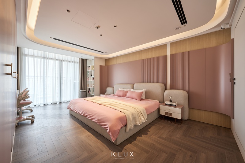 Thi công nội thất trọn gói phòng ngủ cho bé gái Thi công nội thất trọn gói phòng ngủ màu hồng cho bé gái