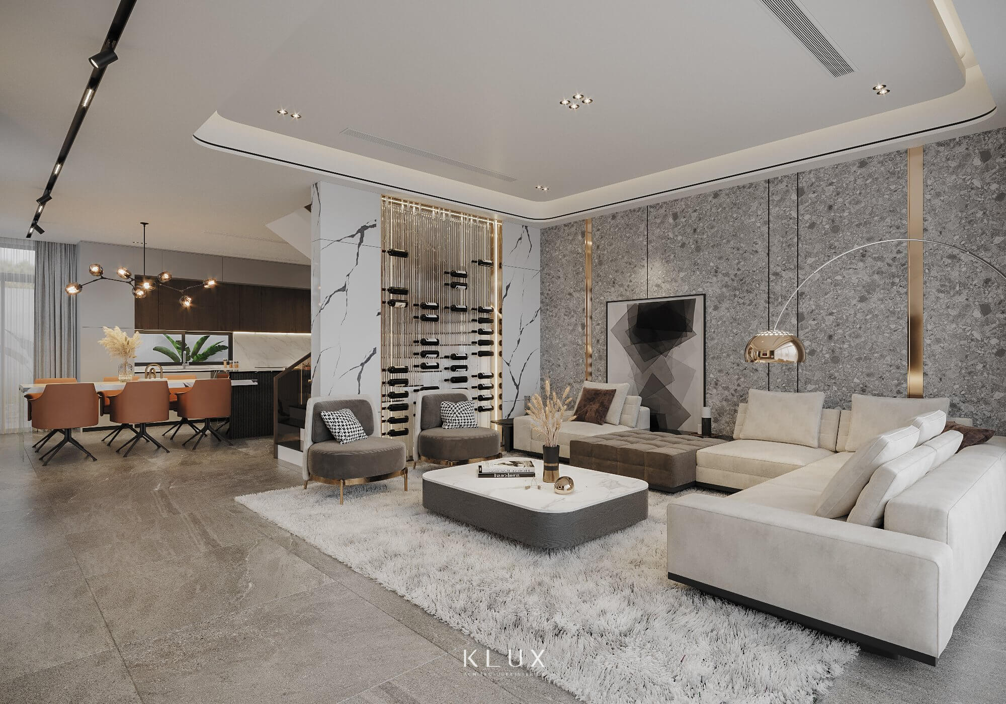 Thiết kế nội thất biệt thự Bắc Ninh