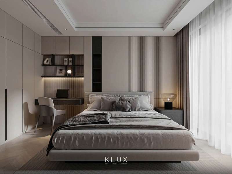 Thiết kế chung cư 90m2 3 phòng ngủ lựa chọn nội thất hợp lý