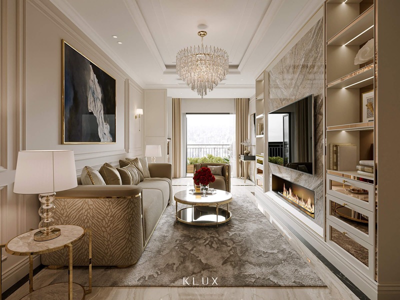 Phong cách nội thất Luxury Các phong cách nội thất hiện nay