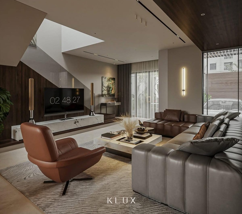 Nội thất phong cách hiện đại dự án biệt thự Nghệ An