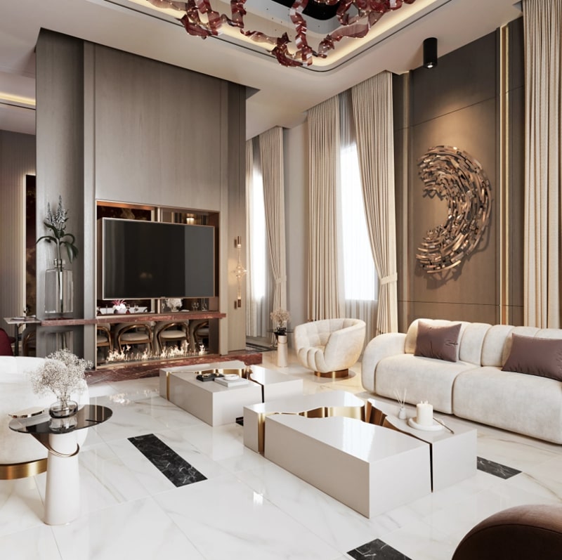 Phong cách nội thất Luxury cao cấp, sang trọng Phong cách nội thất Luxury cao cấp, sang trọng