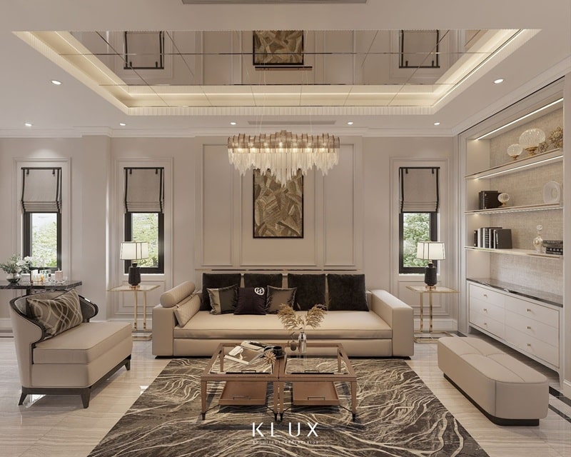 Thiết kế nội thất tân cổ điển