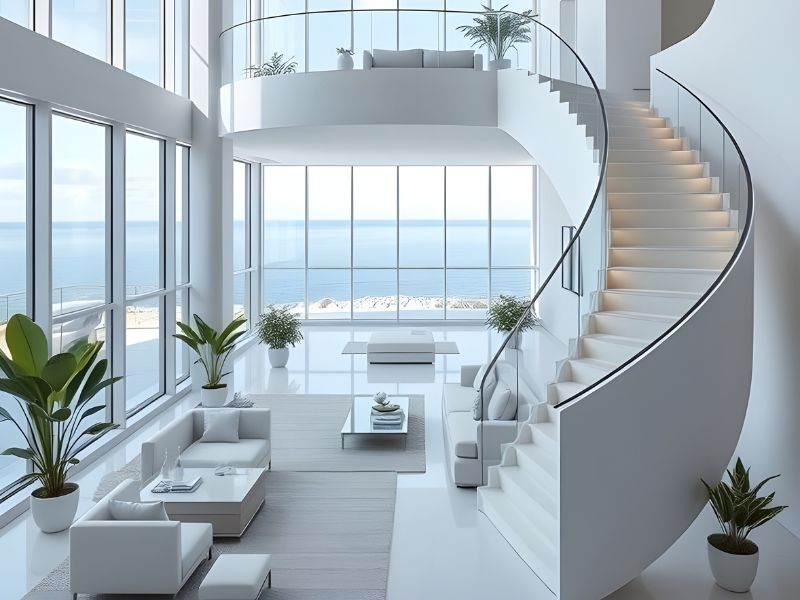 Vị trí đặt cầu thang tốt nhất ở trong nhà Vị trí đặt cầu thang tốt nhất ở trong nhà