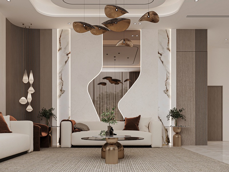 Thiết kế nội thất biệt thự đơn lập