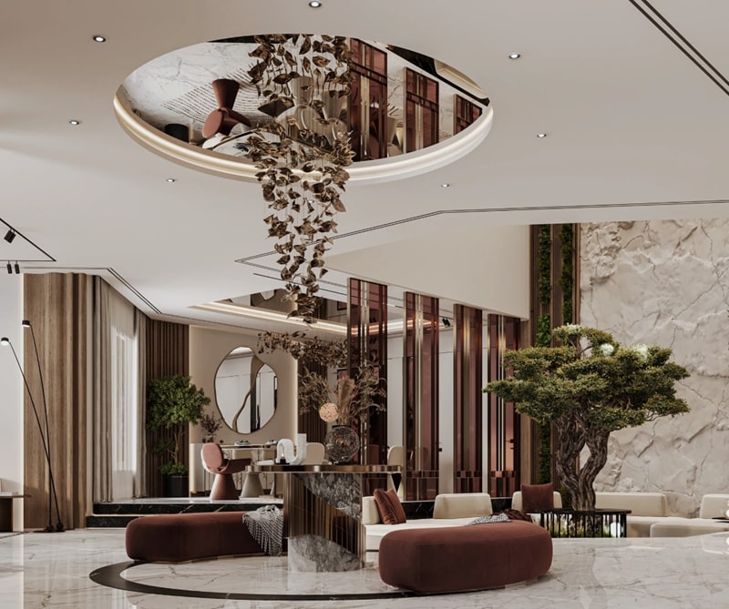 Phòng khách Luxury