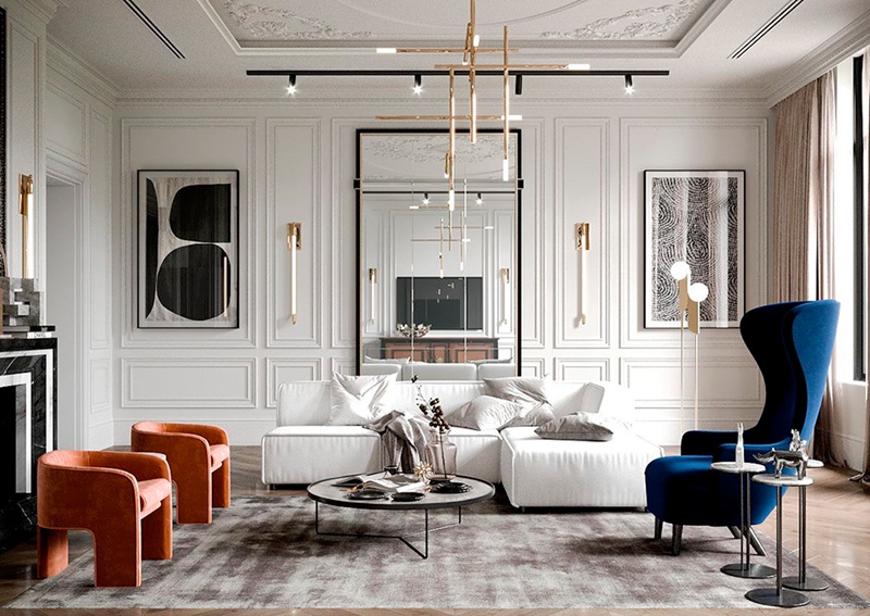 Phong cách Modern Classic hòa quyện tinh tế giữa vẻ đẹp quá khứ và hiện đại 