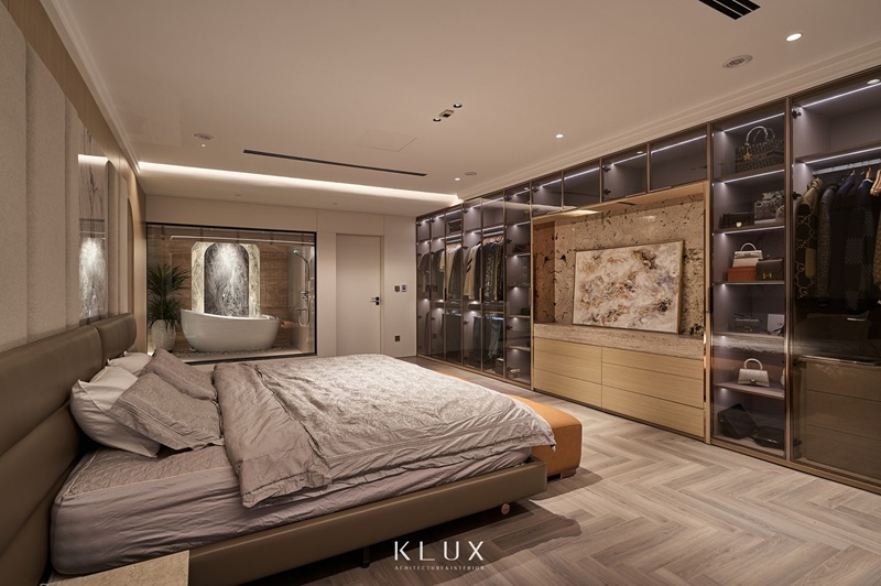 Phong cách Modern Luxury ứng dụng các thiết bị hiện đại, thông minh