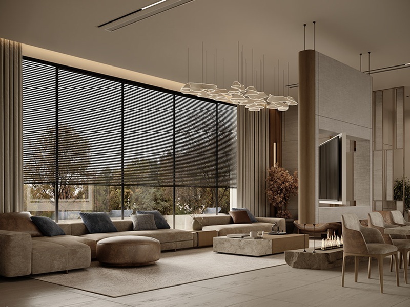 Phong cách thiết kế Modern Luxury