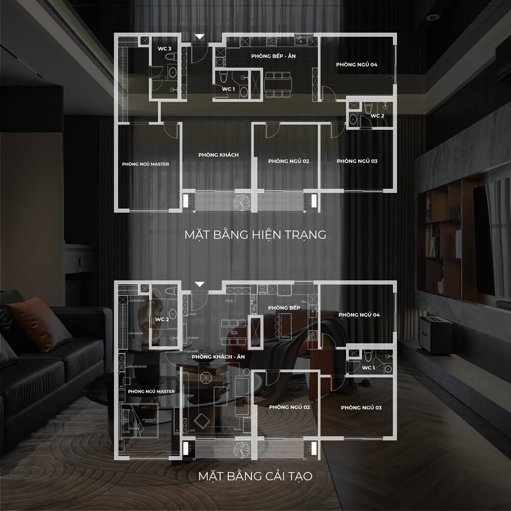 Thiết kế nội thất chung cư Goldmark City