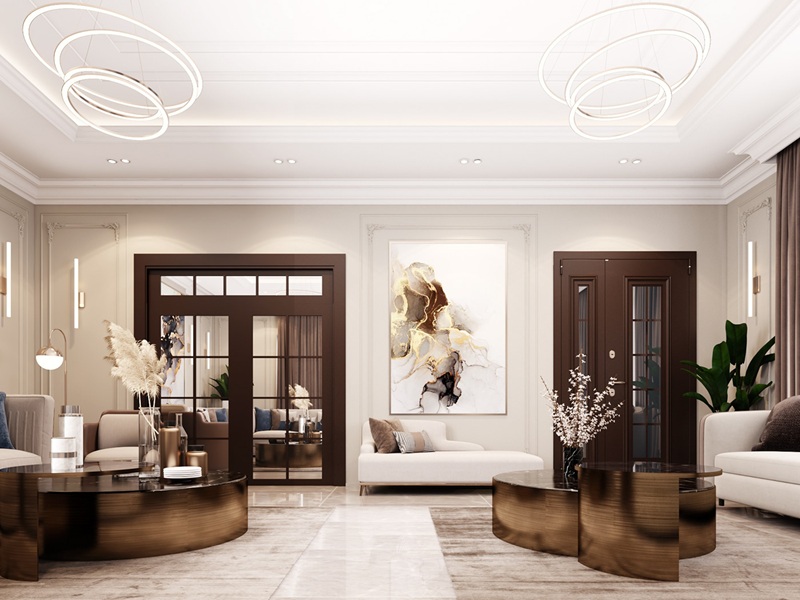 Thiết kế nội thất biệt thự Vinhome mang đậm dấu ấn cá nhân hóa 