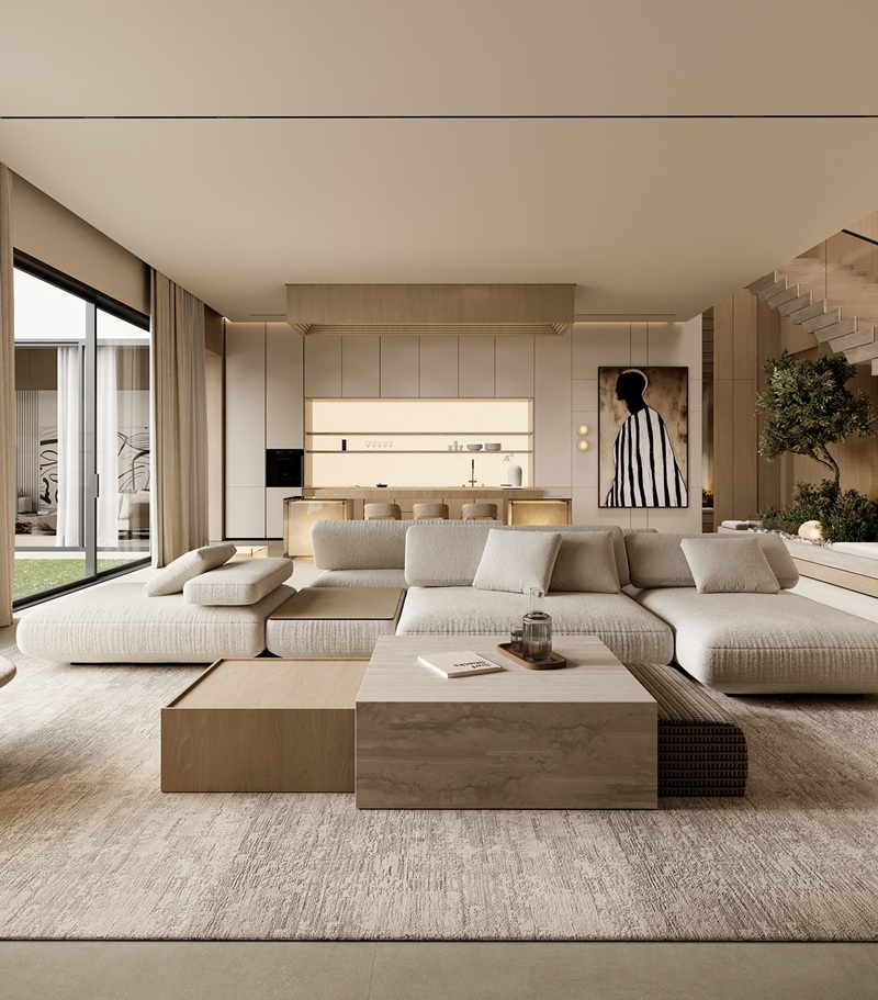 Thiết kế nội thất biệt thự Vinhomes