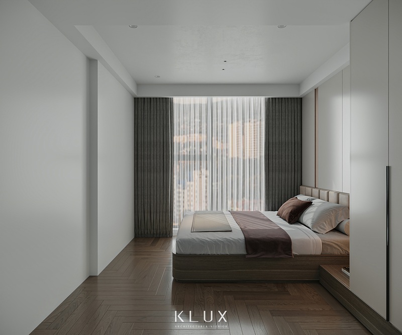 Phòng ngủ nhỏ đơn giản tận dụng ánh sáng tự nhiên tối đa 