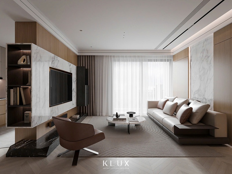 Thiết kế nội thất chung cư phong cách tối giản