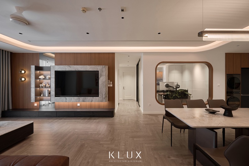 Từng không gian chức năng đều được bố trí hợp lý theo thói quen sinh hoạt của gia chủ