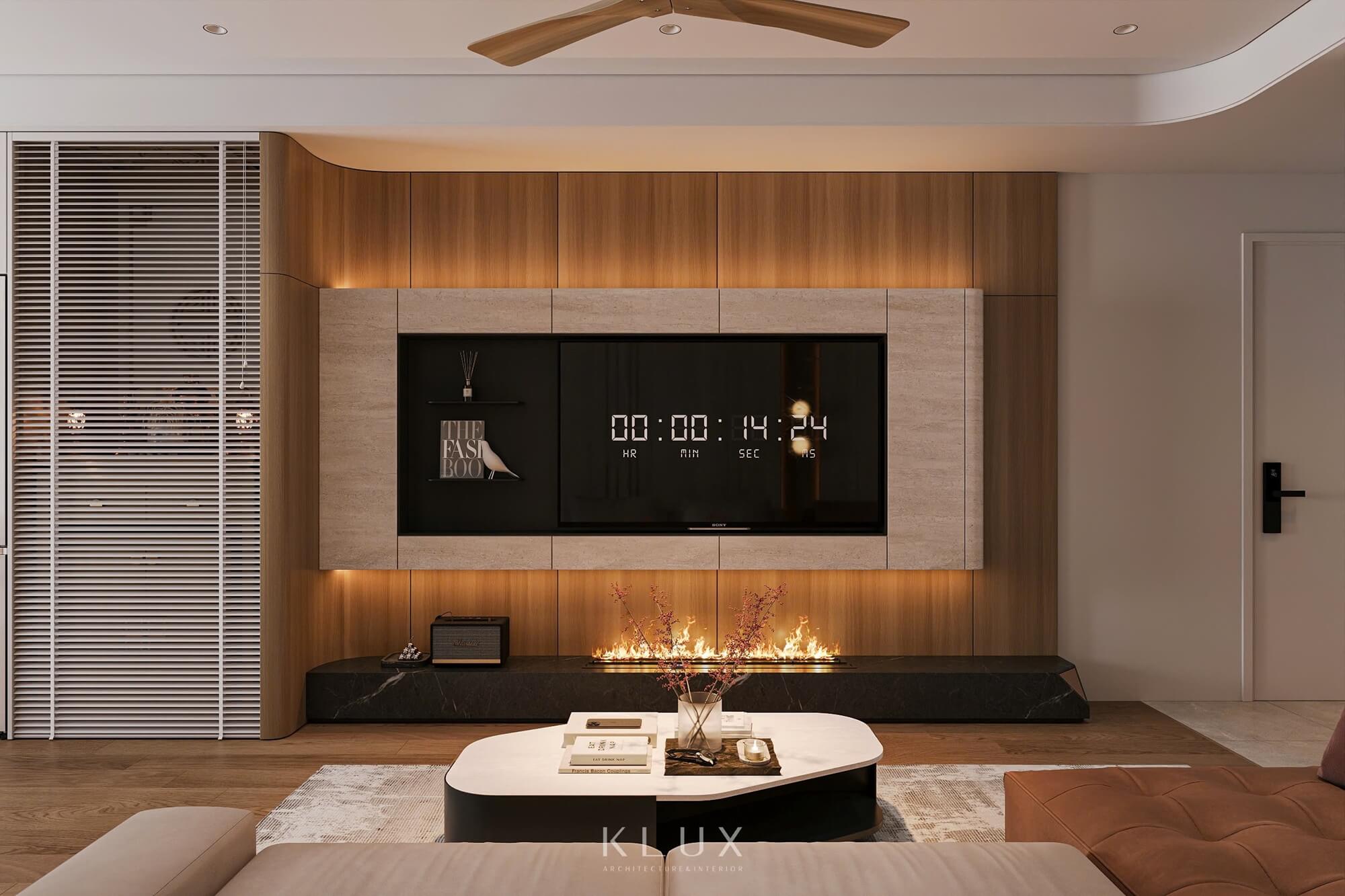 Thiết kế căn hộ anh Tuân Bluegem Tower